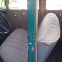 1929 Model A Ford fordoor leather back