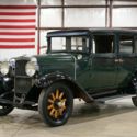 1929 Nash Standard Six  31687 Miles Green Sedan Inline 6-Cylinder Manual