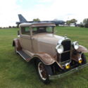 1929 Oldsmobile F29 rumble seat coupe antique car muscle car classic car