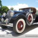 1929 Packard Eight Roadster 14444 Miles Black Convertible 8-Cylinder Manual