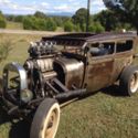 1929 Rat Rod Hot Rod 2 door Sedan chopped and blown