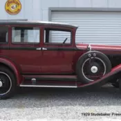 1929 STUDEBAKER PRESIDENTAL8 SEDAN STUNNING RESTORED MUSEUM QUALITY