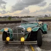 1929 Volkswagen Beetle (Pre-1980) Coupe Green Gazelle replica kit car