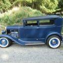1930 1931 Ford Model A  2 Two Door Tudor Sedan Hot Rod Rat Street Rod Chopped 4&#034;