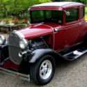 1930 5 Window Coupe Resto-Mod,Chevy V-8,Auto,Wine Red/Black,12 Bolt,Dual Exhaust