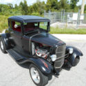 1930 5 Window Coupe,Henry Ford Steel 350,700R4,Hot Rod Black,Red Int. MUST SEE!!
