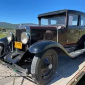 1930 Chevrolet Universal Sedan Red