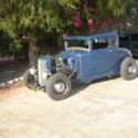 1930 ford 5 window coupe henry ford steel 2 12&#034; chop