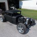 1930 FORD 5-WINDOW COUPE STEEL "RAT ROD"; ; CHOPPED, 'Z'd FRAME, 401 BUICK,