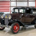 1930 Ford Model A  1901 Miles Burgundy Sedan 4-Cylinder Manual