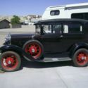 1930 FORD Model A 2 dr. sedan, Complete starts, runs, drives and stops
