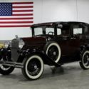 1930 Ford Model A  75686 Miles Burgundy Sedan 201ci Inline 4 Automatic