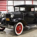 1930 Ford Model A  85618 Miles Black Coupe 201ci Inline 4 Manual