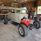 1930 Ford Model A Coupe Grey