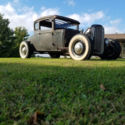``1930 ford model a coupe hot rod rat rod deluxe traditional hot rod chopped