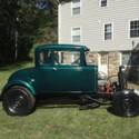 1930 Ford Model A Coupe REAL 50&#039;s Gasser Hotrod Drag Car Race Straight Axle