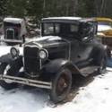 1930 Ford Model A Coupe Runs Barn Find Hot Rod AV8
