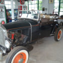 1930 Ford Model A Rat Rod rumble seat patina