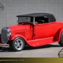 1930 Ford Model A  Red Coupe 327 V8 8311 Miles
