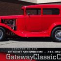1930 Ford Model A Sedan 10000 Miles Red  289 CID V8 3 Speed Automatic