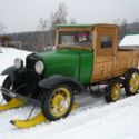 1930 Ford Model A Snowmobile