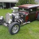 1930 Ford Model A two door sedan street rod hot rod custom blown
