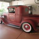 1930 Ford Pickup was a Sedan making it a Extended Cab Street Rod Frame stretched