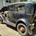 1930 Model A Ford 2 Door Sedan Tudor Original Unrestored