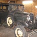 1930 model a ford 2 door with dual side mounts