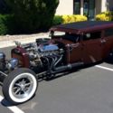 1930 MODEL A FORDOR - RAT HOT ROD - RADICAL CHOP - OVERKILL MAG - BIG BLOCK 454