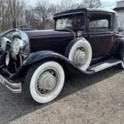 1931 BUICK 8-66 COUPE,  REAL TEXAS BARN FIND