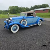 1931 Cadillac 355 Convertible Coupe by Fleetwood Fully Restored Top Show Level
