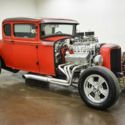 1931 Ford 5-window Coupe  0 Red Patina Coupe 358 V8 Turbo 350