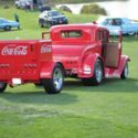 1931 Ford 5 window coupe with Coca cola Trailer