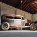 1931 ford chopped and channeled model A sedan hot rat rod project trog