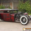 1931 FORD HOT ROD RAT ROD HOTROD RATROD MODEL A SEDAN 1930 BAGGED STREET ROD