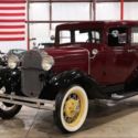 1931 Ford Model A  26829 Miles Maroon Sedan 4 Cylinder Manual