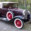 1931 FORD MODEL A CABRIOLET Convertible Frame Off Bumper to Bumper