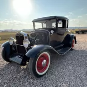 1931 Ford Model A Coupe Black 5W