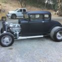1931 Ford Model A Coupe, chopped hot rod highboy hotrod SBC rat rod