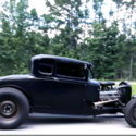 1931 FORD MODEL A COUPE CHOPPED RAT ROD HOT STREET ROD 1932 DEUCE FRAME CHOP TOP