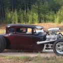 1931 Ford Model A Coupe / Rat Rod, Hot Rod, Street Rod / Chopped and Channeled