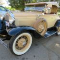 1931 Ford Model A Deluxe Dual Side Mount Roadster