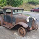 1931 Ford Model A Deluxe Rumble Seat Coupe Barn Find Patina Car Title TROG AV8