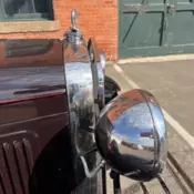 1931 Ford Model A Deluxe Town Sedan Slant Windshield