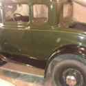 1931 Ford Model A Green and Black 2 door with rumble seat