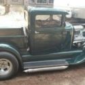 1931 Ford model A pickup hot rod, chopped. Steel body, fenders & running boards