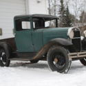 1931 Ford Model A Pickup Truck Indented Firewall Barn Find Driver Runs Good