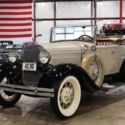 1931 Ford Model A Roadster 41529 Miles Black and Tan Coupe 4 Cylinder Manual