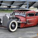 1931 Ford Model A Sedan Chopped/Channeled  20 and 17&quot; wheels  Wide Whites